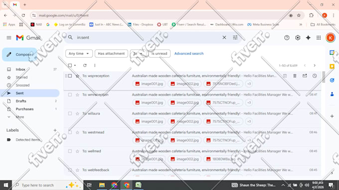 manually send personalized emails one by one