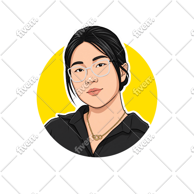 draw avatar portrait for you