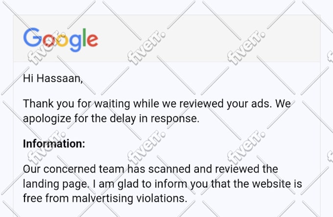 fix google ads circumventing suspension