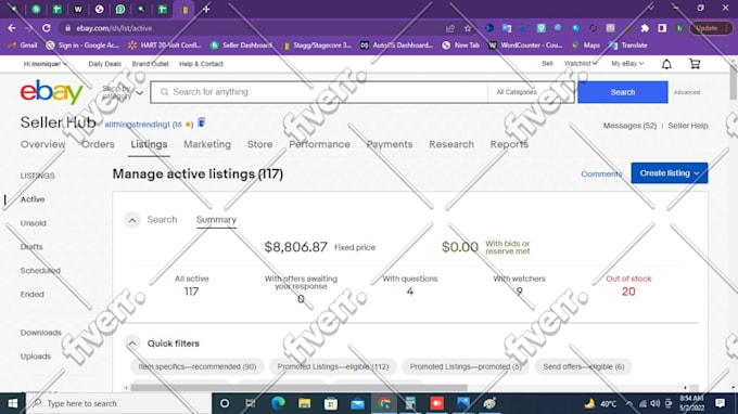 do amazon to ebay dropshipping listing