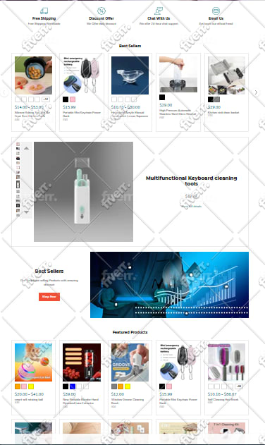 highly converting branded one product store