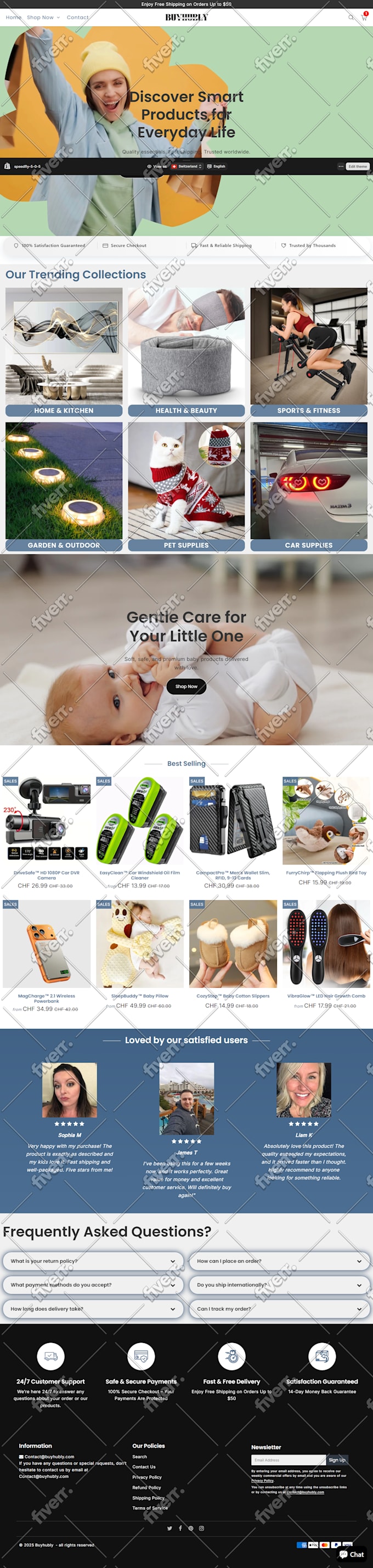add upload winning dropshipping products to shopify store