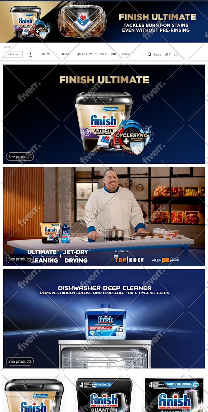 create your amazon brand store and amazon storefront design