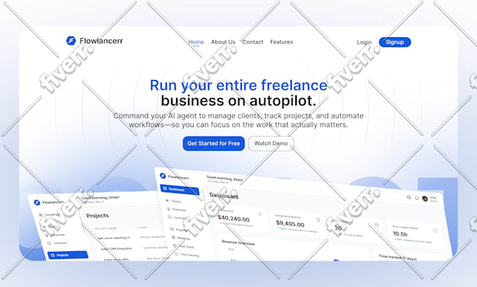 design a high converting responsive website UI design in figma