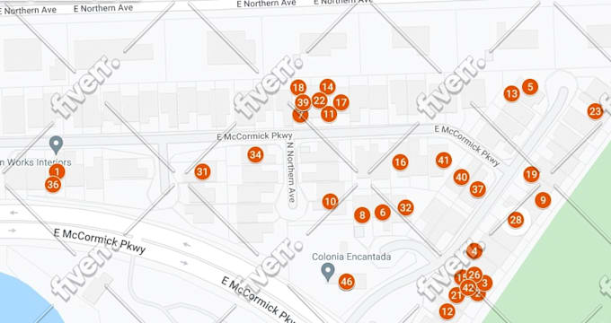 create 8000 google point map citations for local SEO