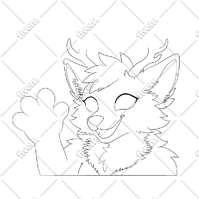 draw furry ref sheet reference sheet anthro fursona oc character design