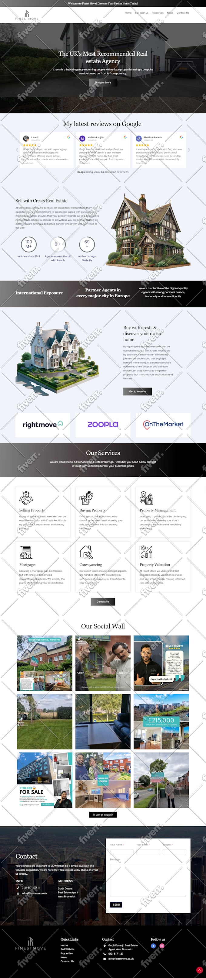 design a clean and modern wordpress website