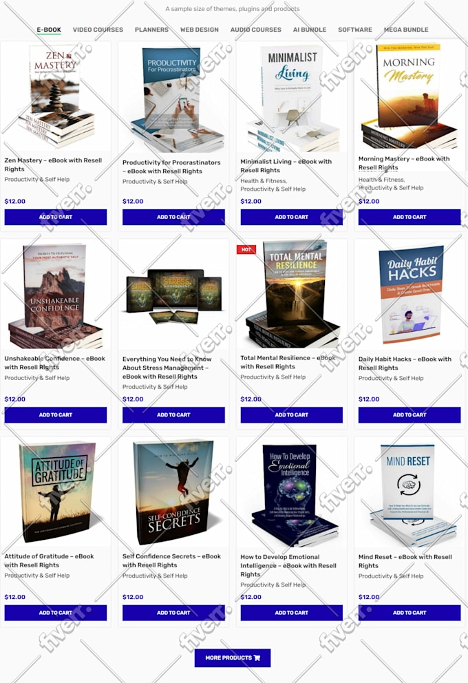 build a custom wordpress digital downloads store website
