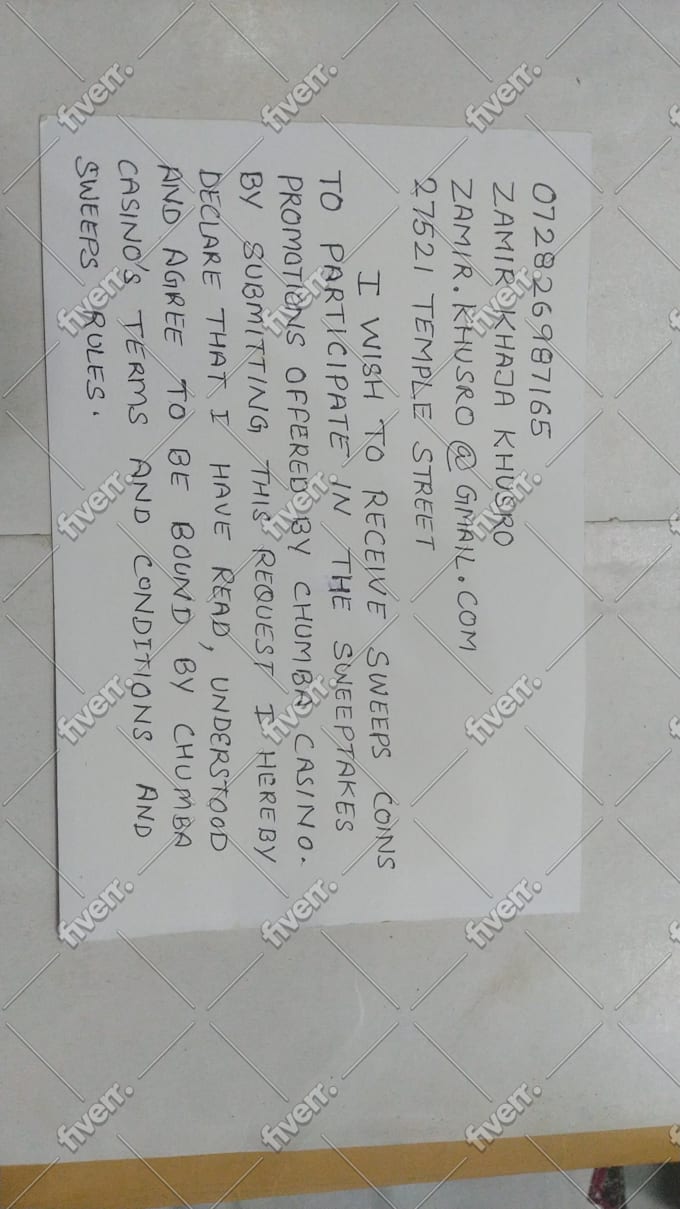 handwrite or type any document, study notes or letter