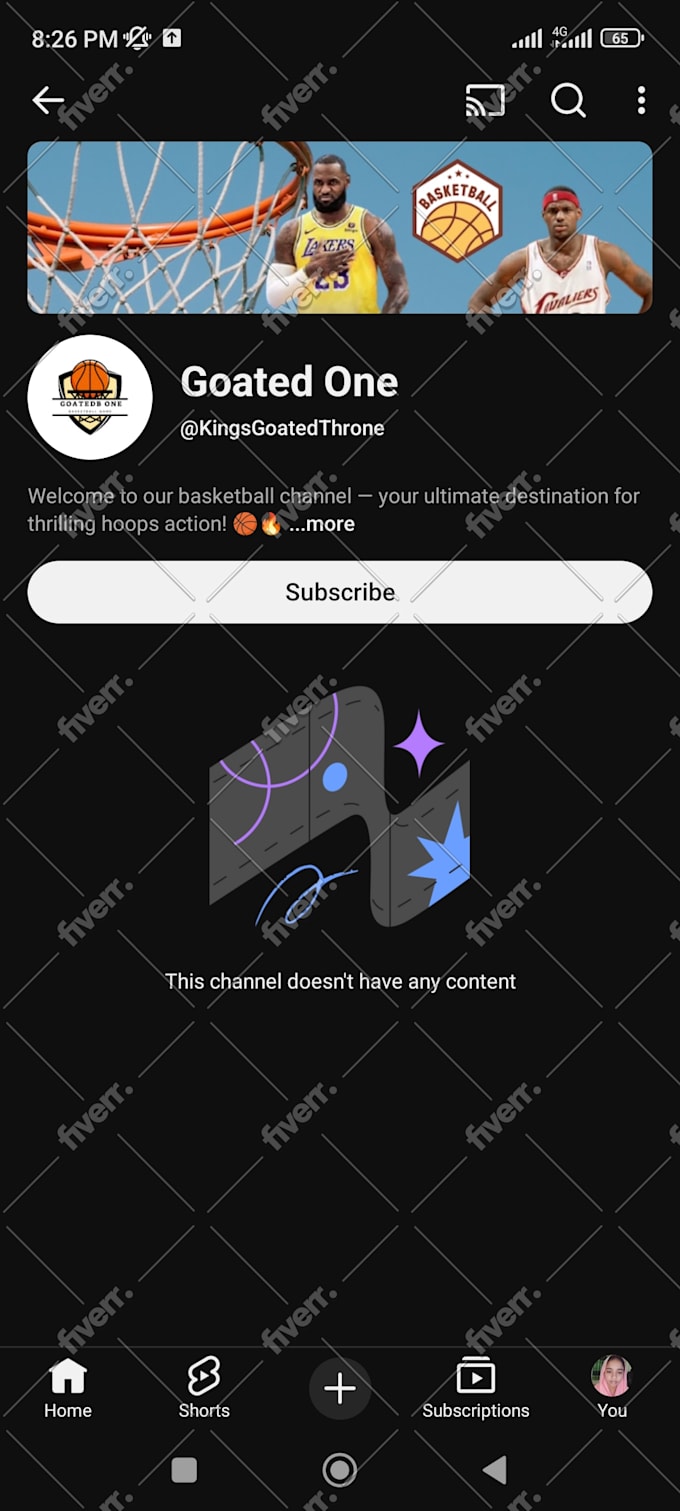 youtube channel create and setup with logo, art, SEO