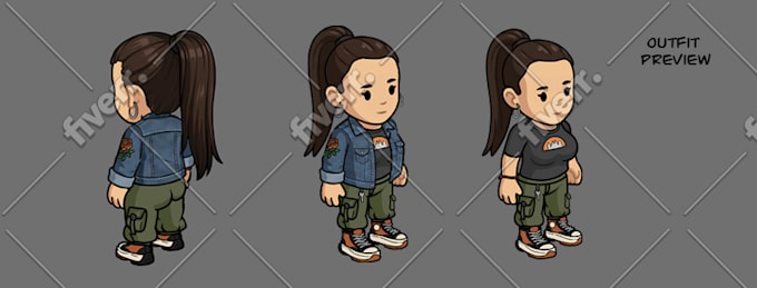 prepare your character for animation with layered PSD