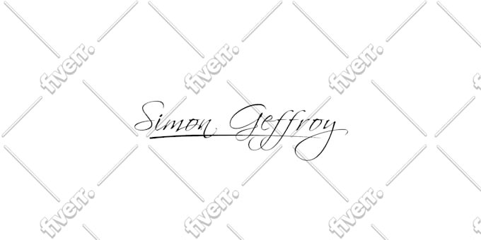 do a signature design