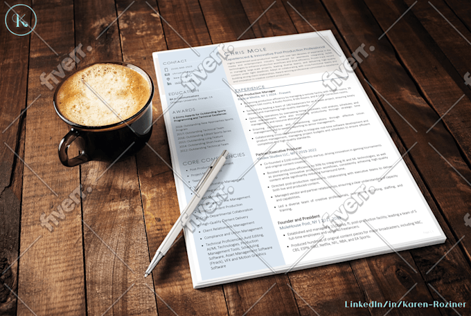 write an executive resume and linkedin profile
