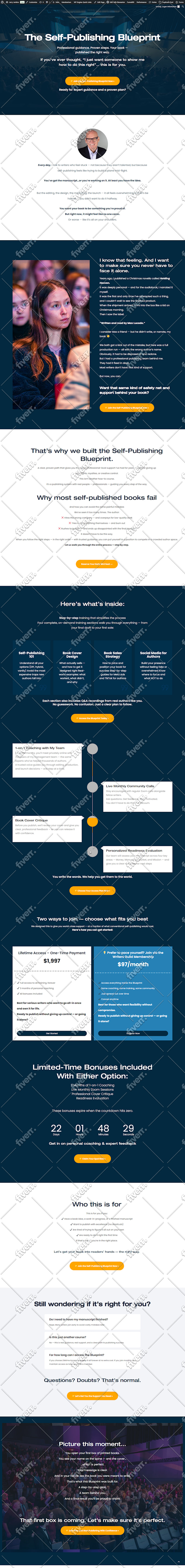 design or redesign wordpress website using elementor, divi