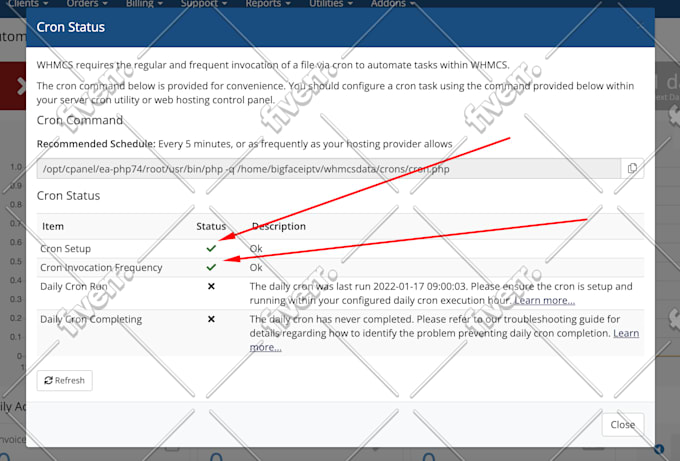 do any type of task in whmcs and setup for you