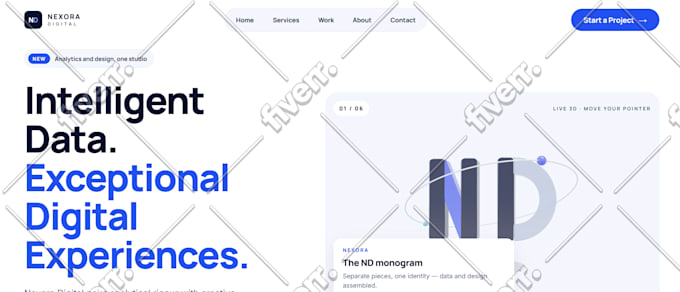 create professional wordpress or custom website design