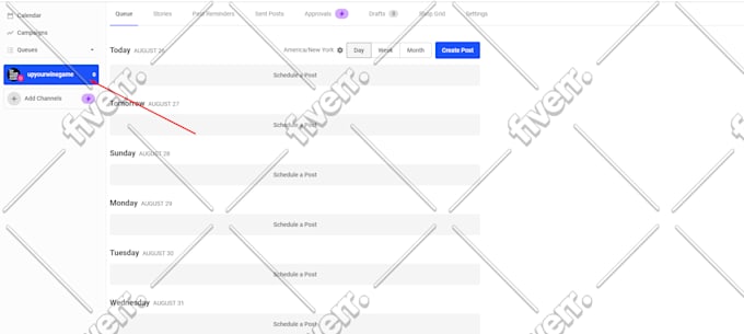 schedule your social media posts via buffer, hootsuite, metricool and publer