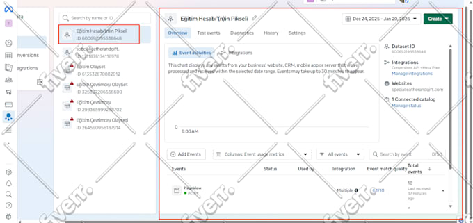 install facebook pixel and google analytics on your website