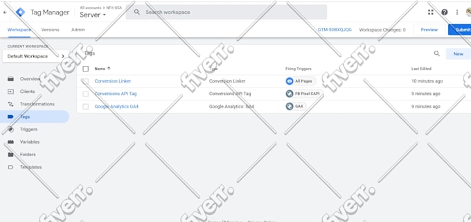 setup facebook pixel for shopify wordpress with conversion api via GTM