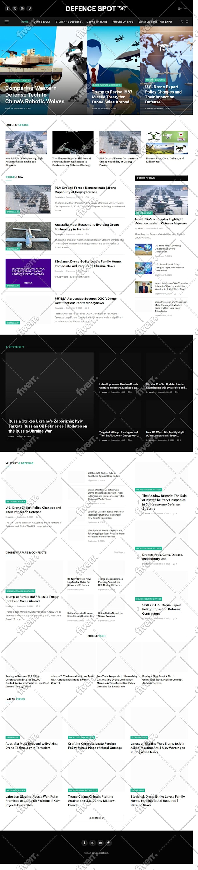 build ai powered automated news website and wordpress autoblog