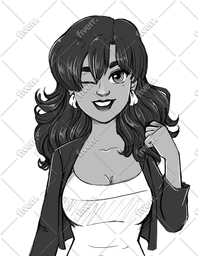 draw your anime character