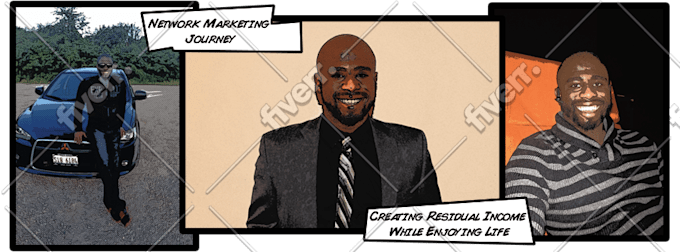 create a  comic book facebook timeline cover