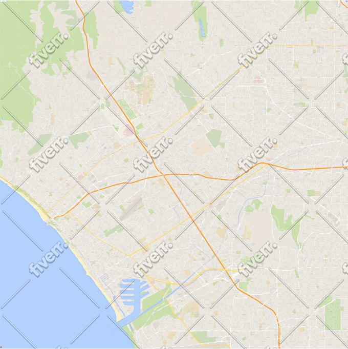 create a HUGE custom map ready for print