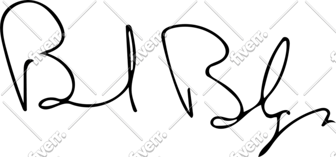digitalize your handmade signature
