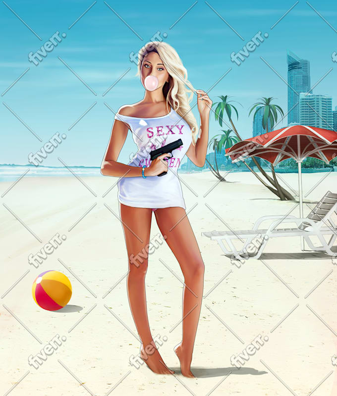 create a GTA style comic from your photo