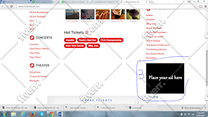 make and modify a responsive PHP website for you