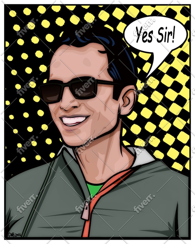 turn your color photo into comic book art