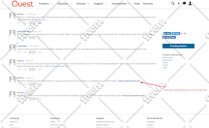 build high da pa nofollow blog comments quality backlinks