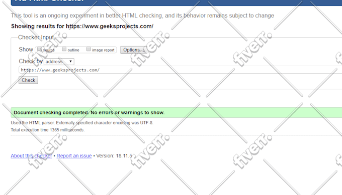 optimize your website and validation on w3c, google insights
