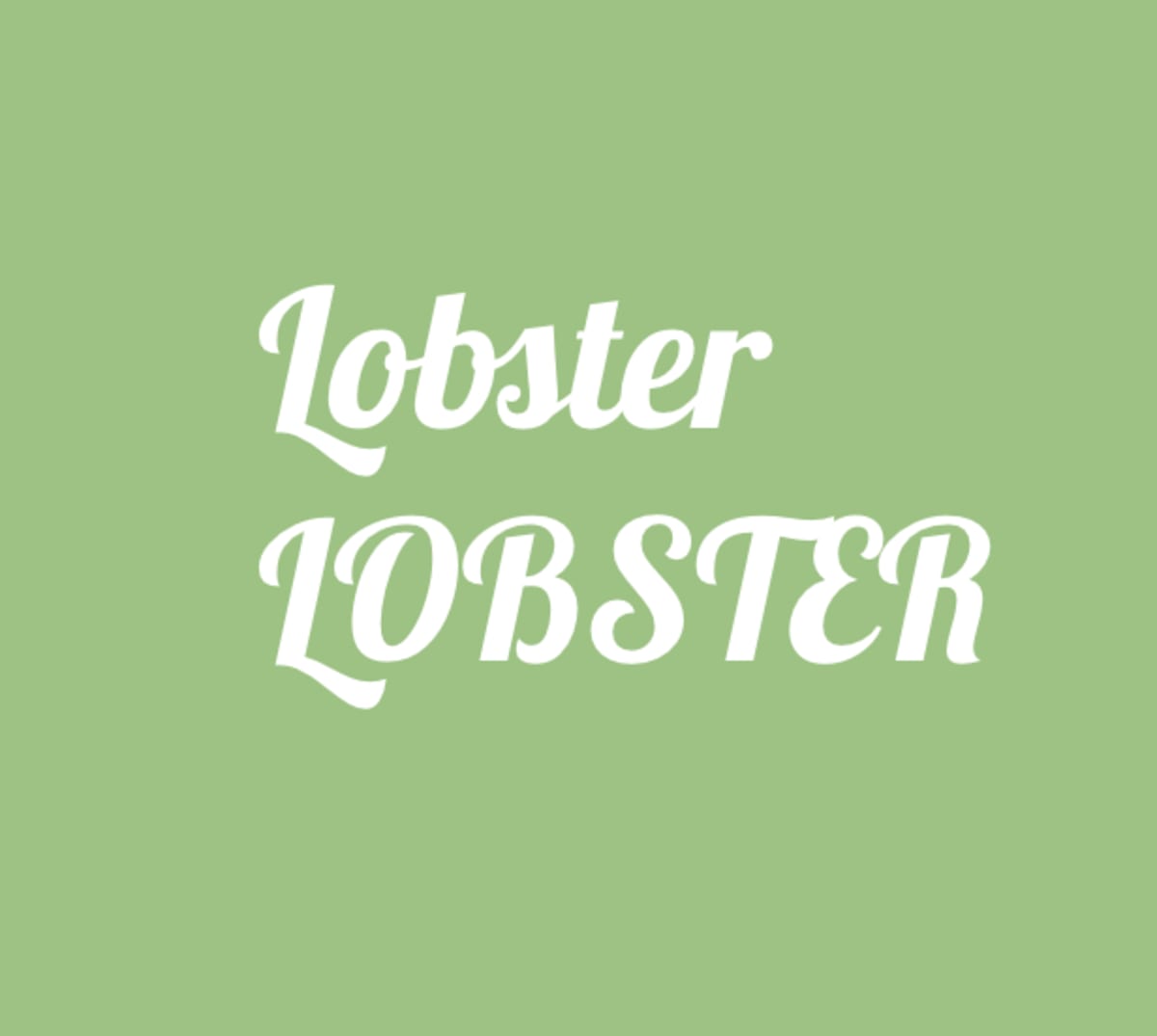 lobster font - logo fonts