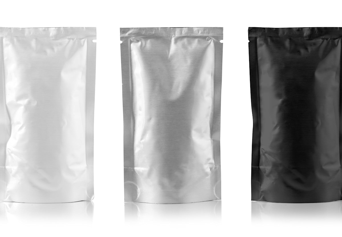 foil-sealed bags - type of packaging material