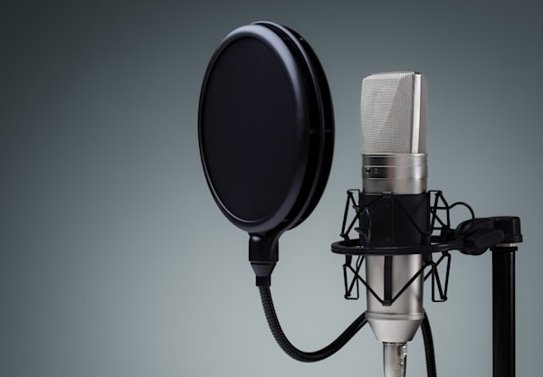 voice over microphone
