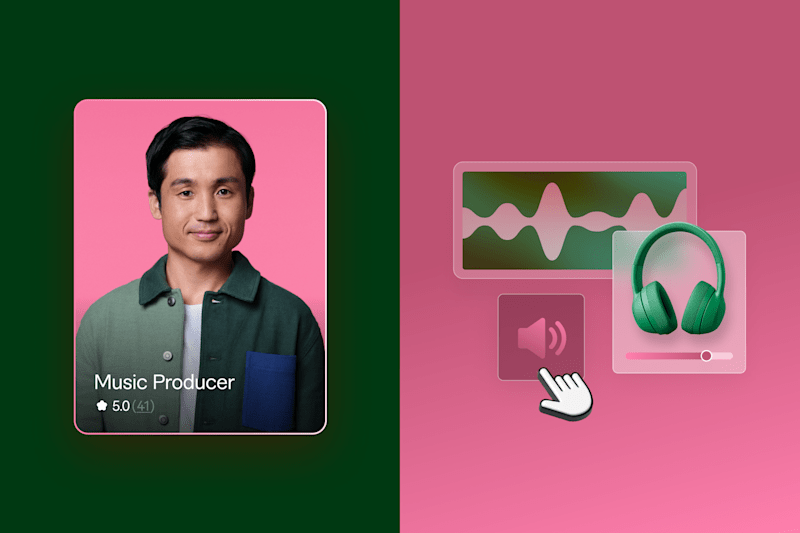 Find Musicians like a music producer with a 5-star rating