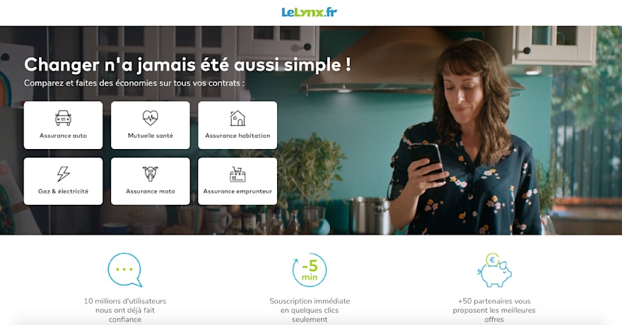 例如登陆页面- LeLynx.fr