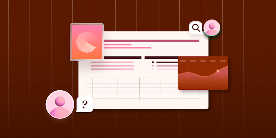 What is data entry Abstract illustration of a data entry interface with graphs, user icons, and a table on a brown background