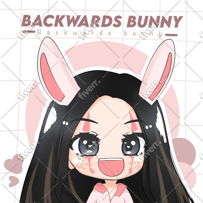 Profile Animated Bunny Hat Create Cute Expressions Chibi Anime