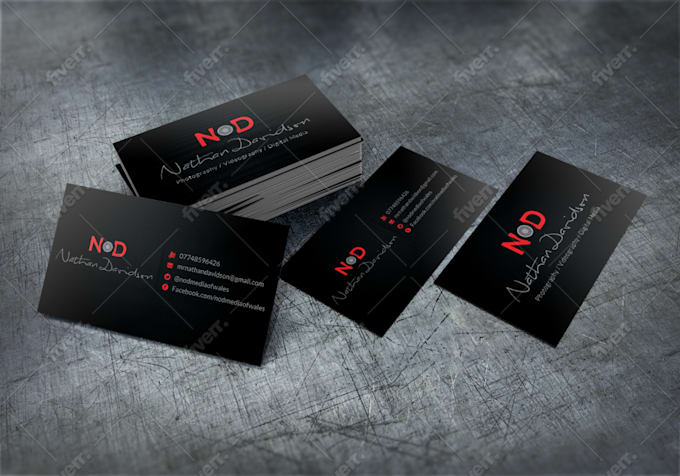 Design a minimalist business card by Huester1 | Fiverr