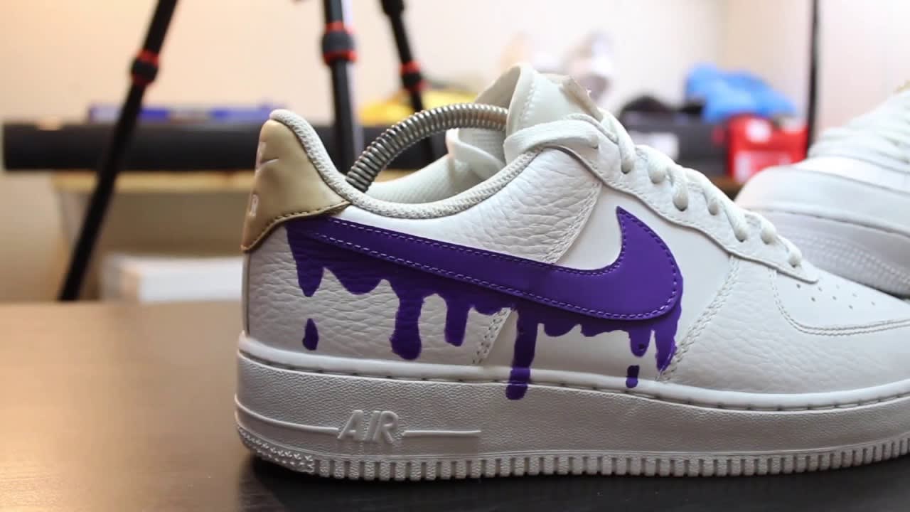 Af1 eternity looping. Nike Air Force 1 Custom. Nike Air Force 1 Custom Purple. Найк АИР Форс кастом. Nike Air Force 1 кастомные.