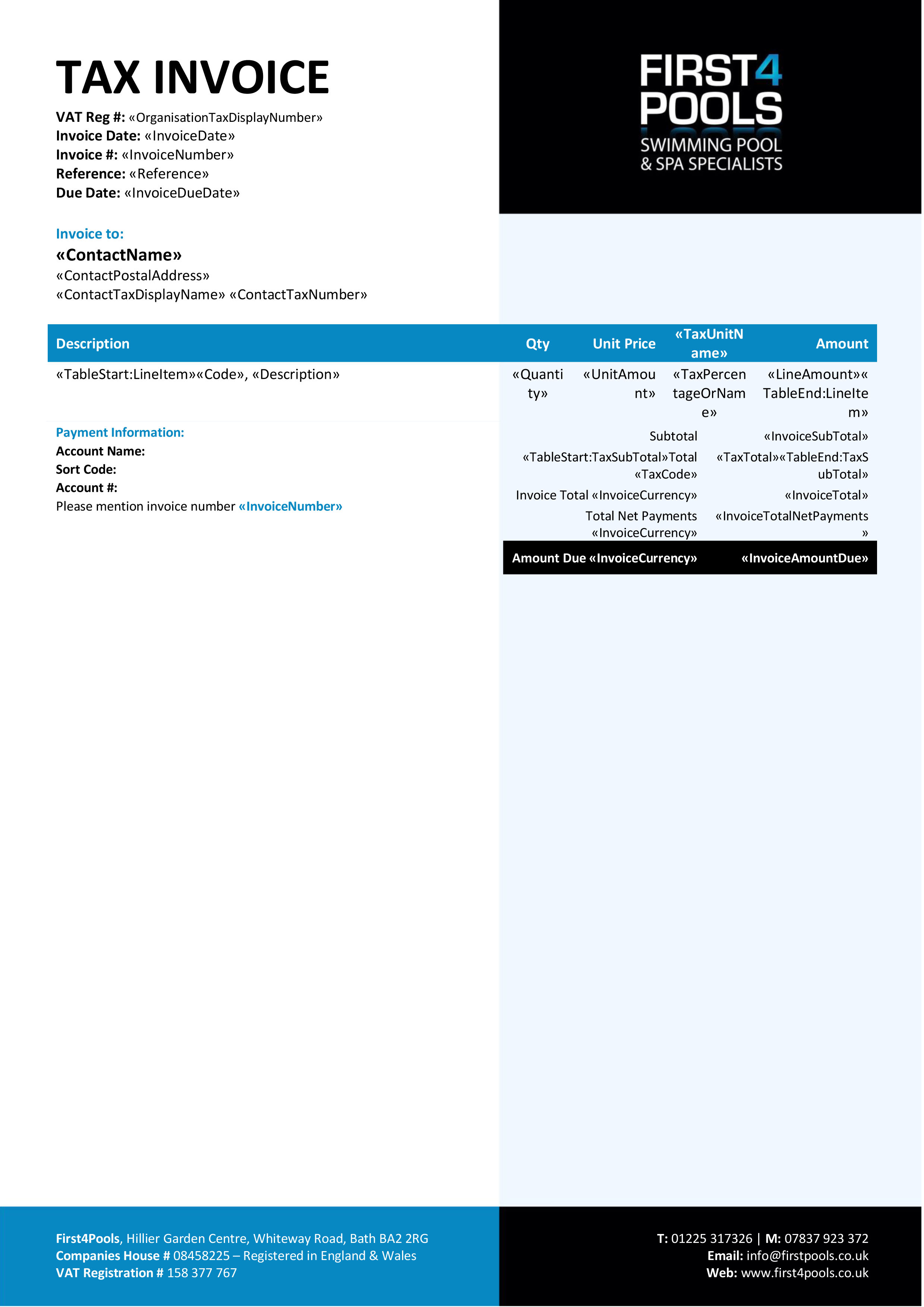 Free QBO Invoice Template Download