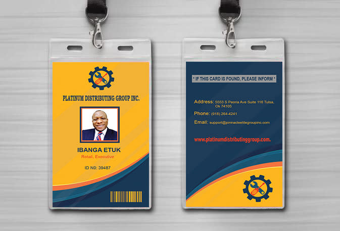 Do professional id card design within 24 hours by Ayeshasiddik