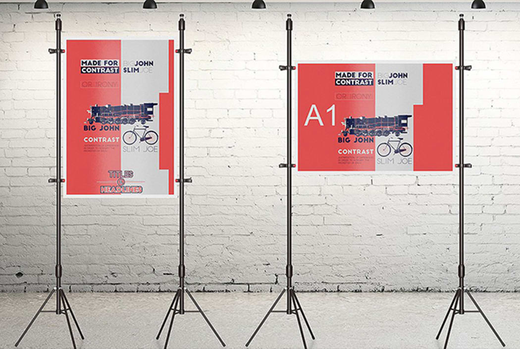 a0, a1, a2 sizes poster by | Fiverr