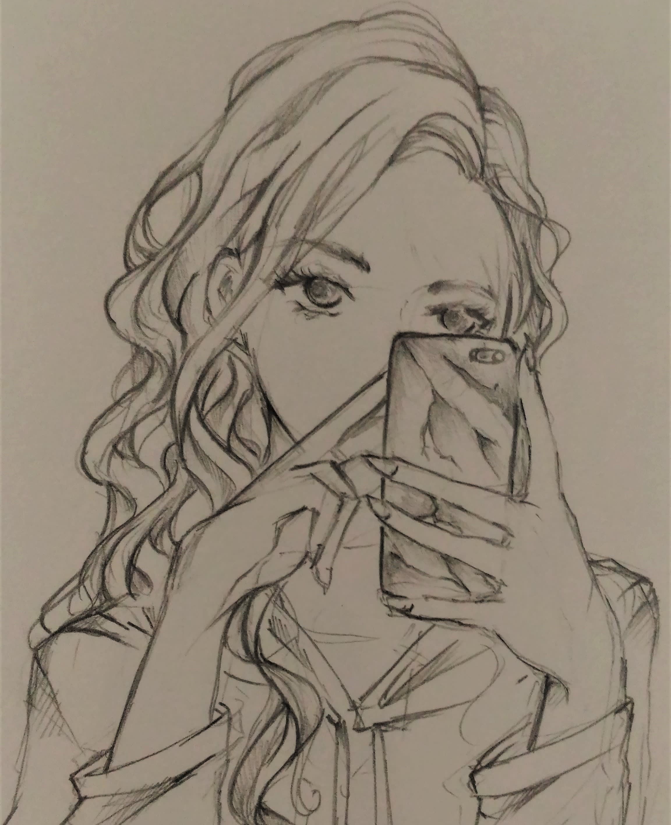 Anime Pencil Drawing Wallpapers - Wallpaper Cave