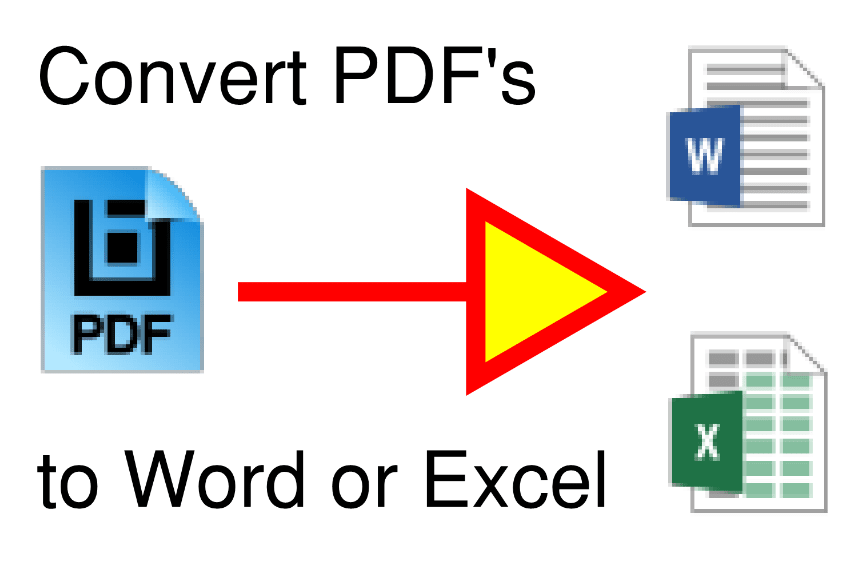 Convert Pdf Files To Word Or Excel Same Day Free By Jonnykli