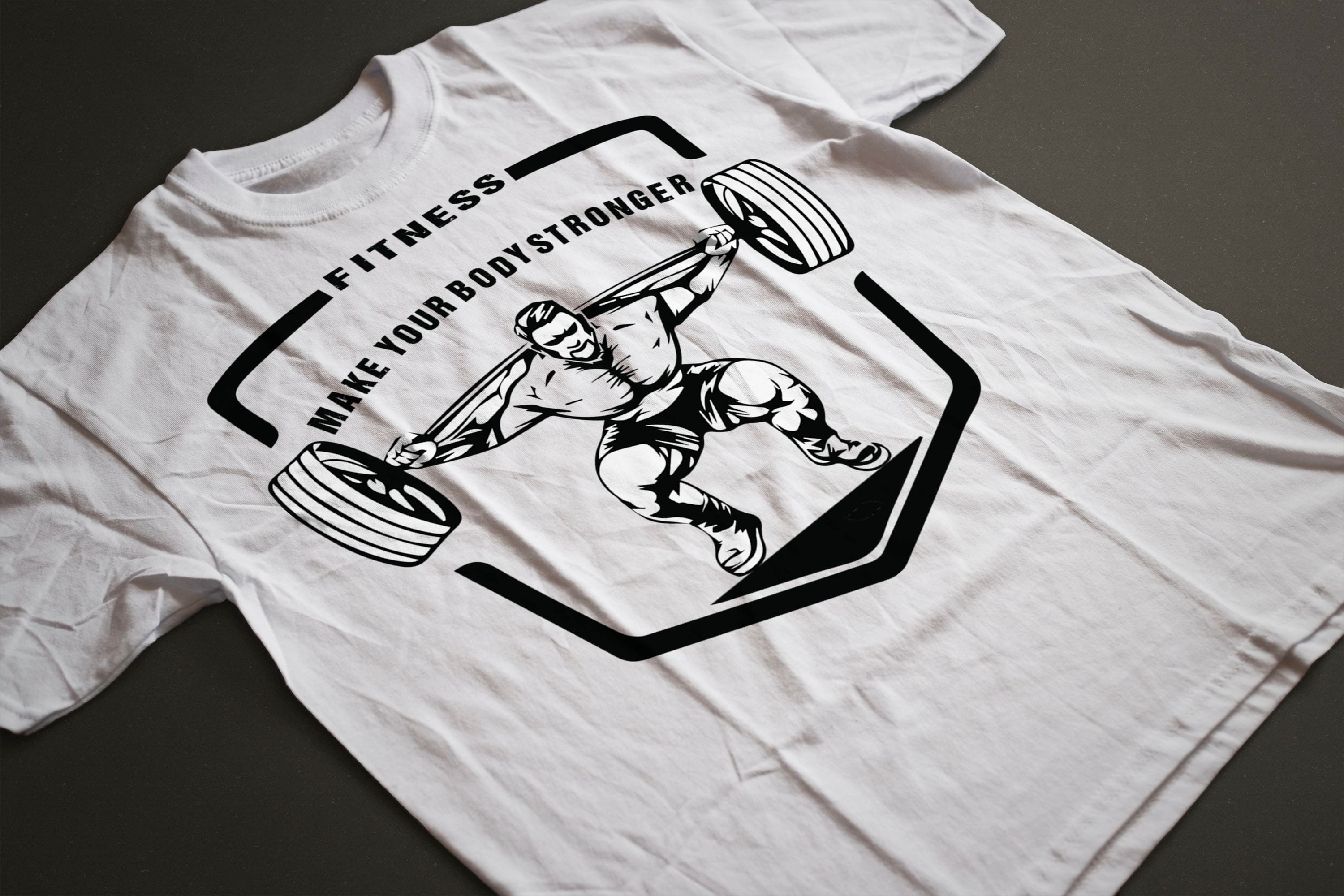 fitness t shirt design