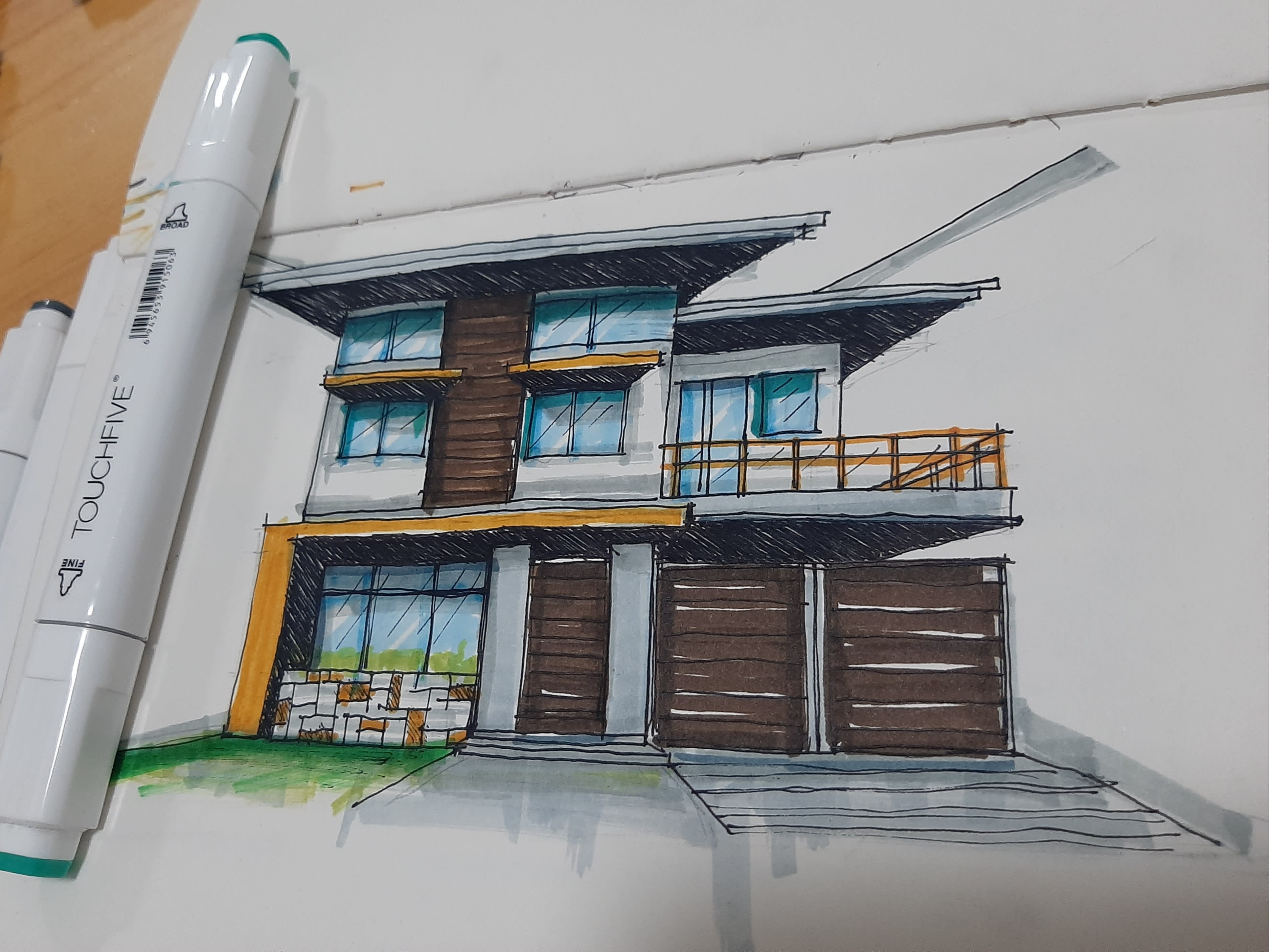 A Simple Trick for Creating Perfect Perspective Sketches - Architizer  Journal
