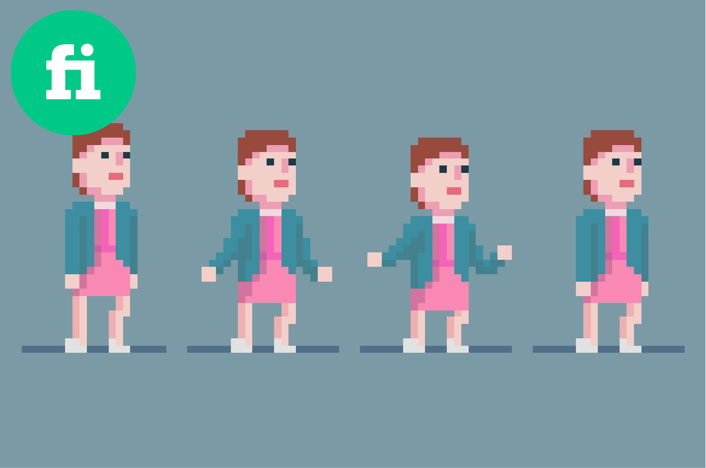 Do any pixel, 8 bit animation for you by Adadesign | Fiverr